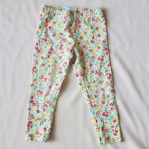 🌸RALPH LAUREN LITTLE GIRL'S FLORAL LEGGINGS 🌸